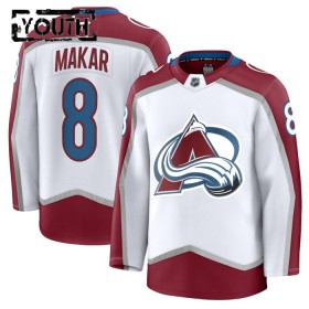Børn NHL Colorado Avalanche Trøje 2024-25 Fanatics Premium Cale Maker Hvid Udebane